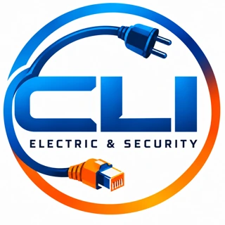 CLI circular electric and security logo